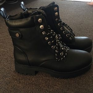 Black Combat Boots